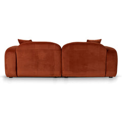 CLC10368-OLS 3 Seater Sofa - Umber Orange