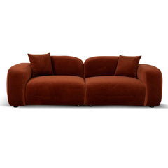 CLC10368-OLS 3 Seater Sofa - Umber Orange