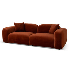 CLC10368-OLS 3 Seater Sofa - Umber Orange