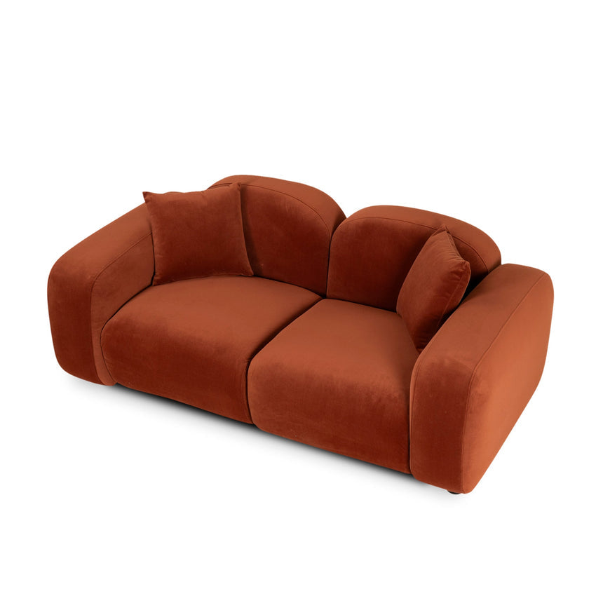 2 Seater Sofa - Umber Orange - View 5