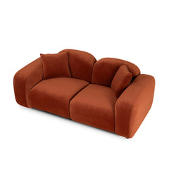 CLC10369-OLS 2 Seater Sofa - Umber Orange