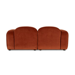 CLC10369-OLS 2 Seater Sofa - Umber Orange