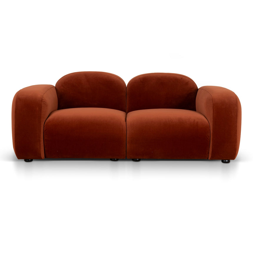 2 Seater Sofa - Umber Orange - View 4