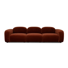 CLC10365-OLS 4 Seater Sofa - Umber Orange