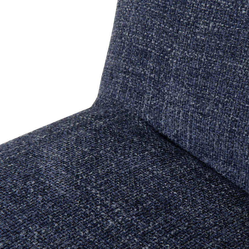 Fabric Lounge Chair - Moss Navy - View 10