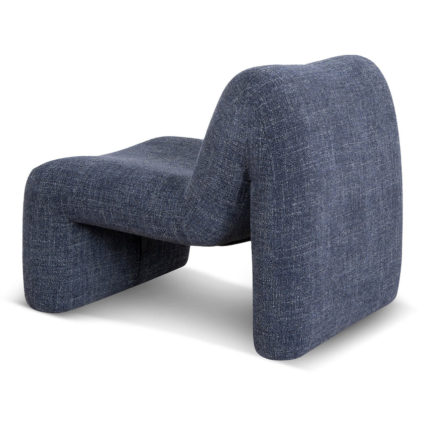 Fabric Lounge Chair - Moss Navy - View 4