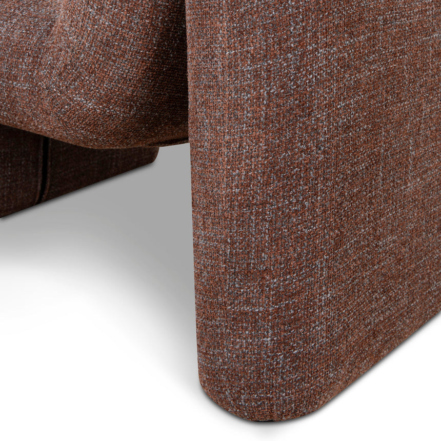 Fabric Lounge Chair - Moss Brown - View 11