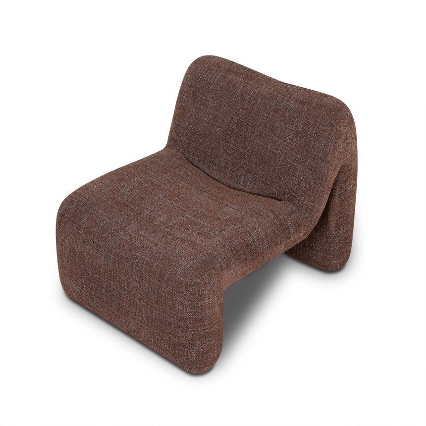 Fabric Lounge Chair - Moss Brown - View 6