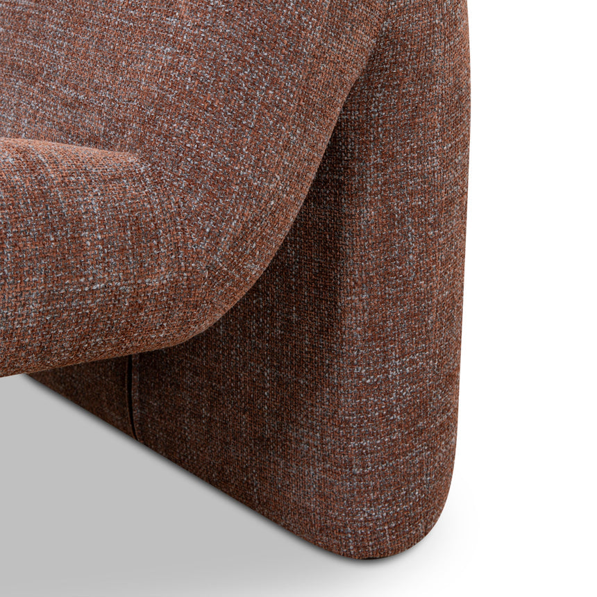 Fabric Lounge Chair - Moss Brown - View 7