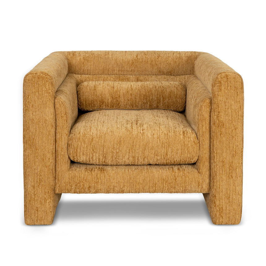 Fabric Armchair - Yellow Sand - View 2