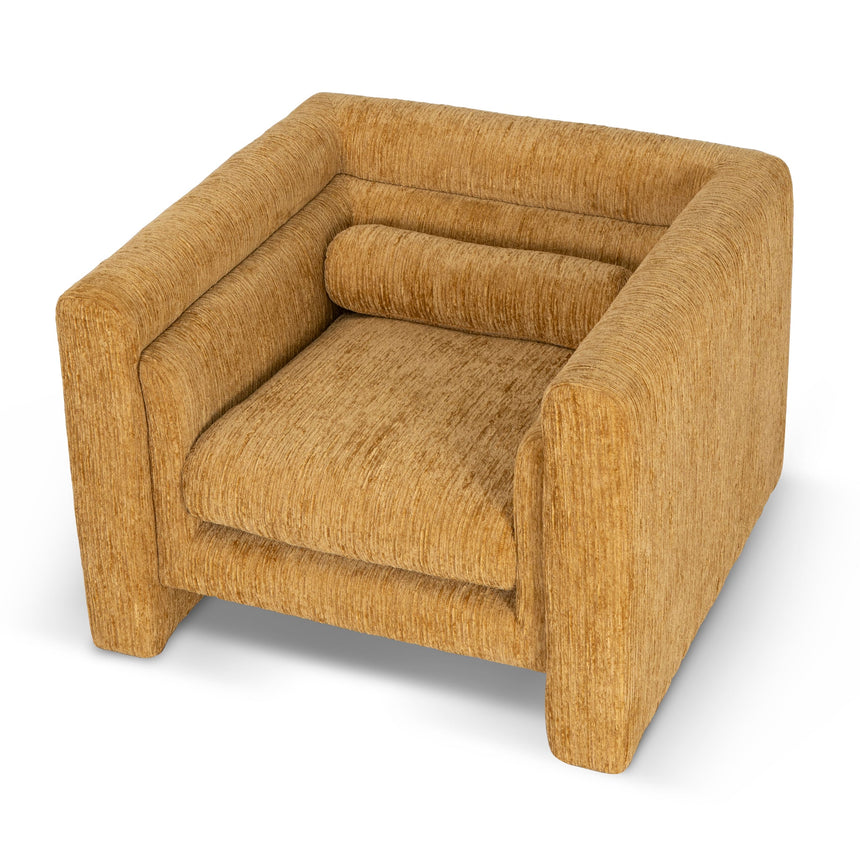 Fabric Armchair - Yellow Sand - View 6