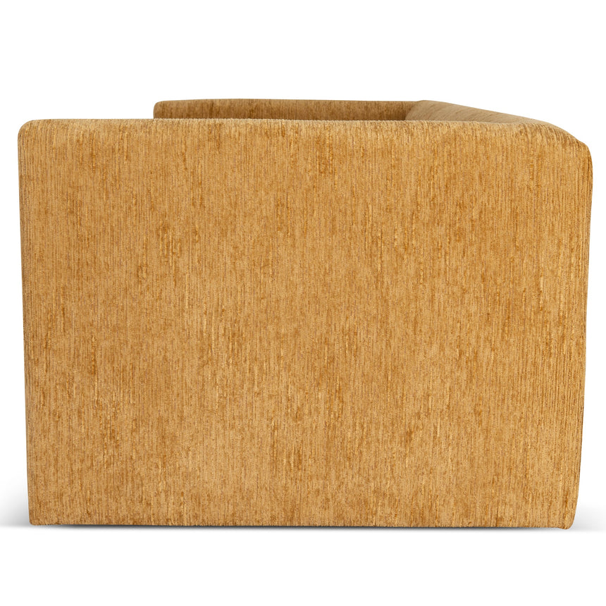 3 Seater Fabric Sofa - Yellow Sand - View 16