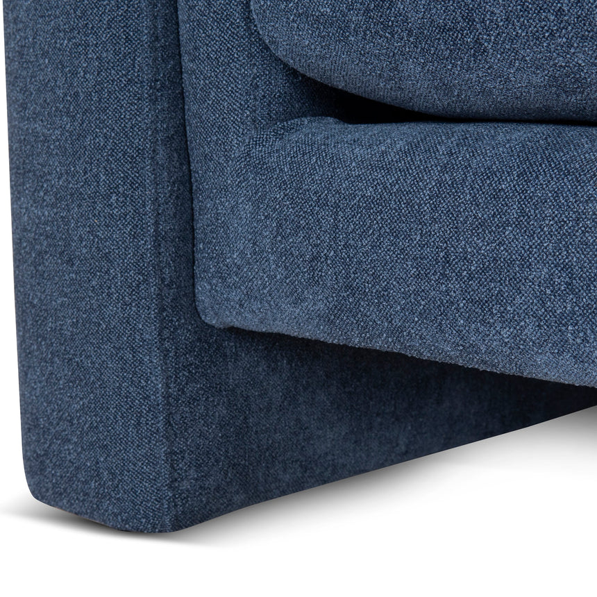 Fabric Armchair - Navy Blue - View 12