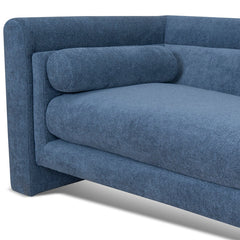 CLC10111-KSO 3 Seater Fabric Sofa - Navy Blue