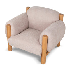 Natural Armchair | Nicki Blush | Myka Home