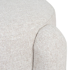 CLC10137-MY Ottoman - Coastal Beige
