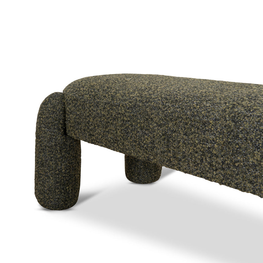 Long Ottoman - Basil Green - View 5