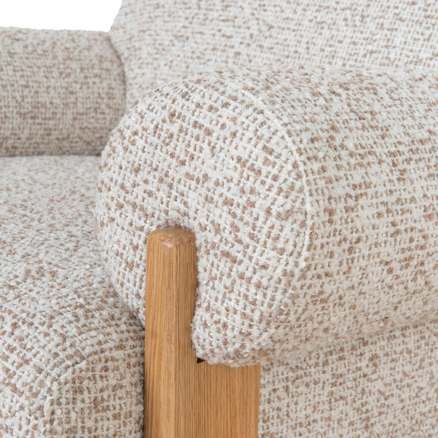 Fabric Armchair - Sand Beige - View 8