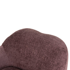 CLC10161-CA Fabric Armchair - Plum