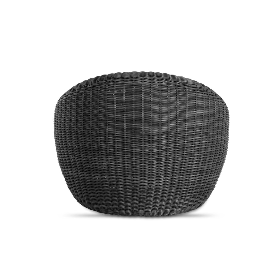 Outdoor Lounge Chair - Full Black - View 5
