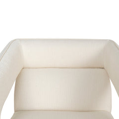 CLC10195-CA Swivel Armchair - White