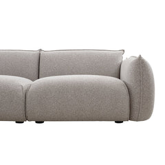 CLC10238-IG 3 Seater Left Chaise Sofa - Clay Grey