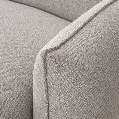 CLC10239-IG 3 Seater Right Chaise Sofa - Clay Grey