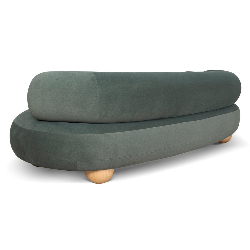 3 Seater Sofa - Burnt Green - View 5
