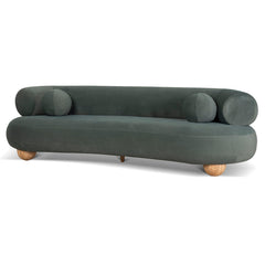 CLC10265-CA 3 Seater Sofa - Burnt Green
