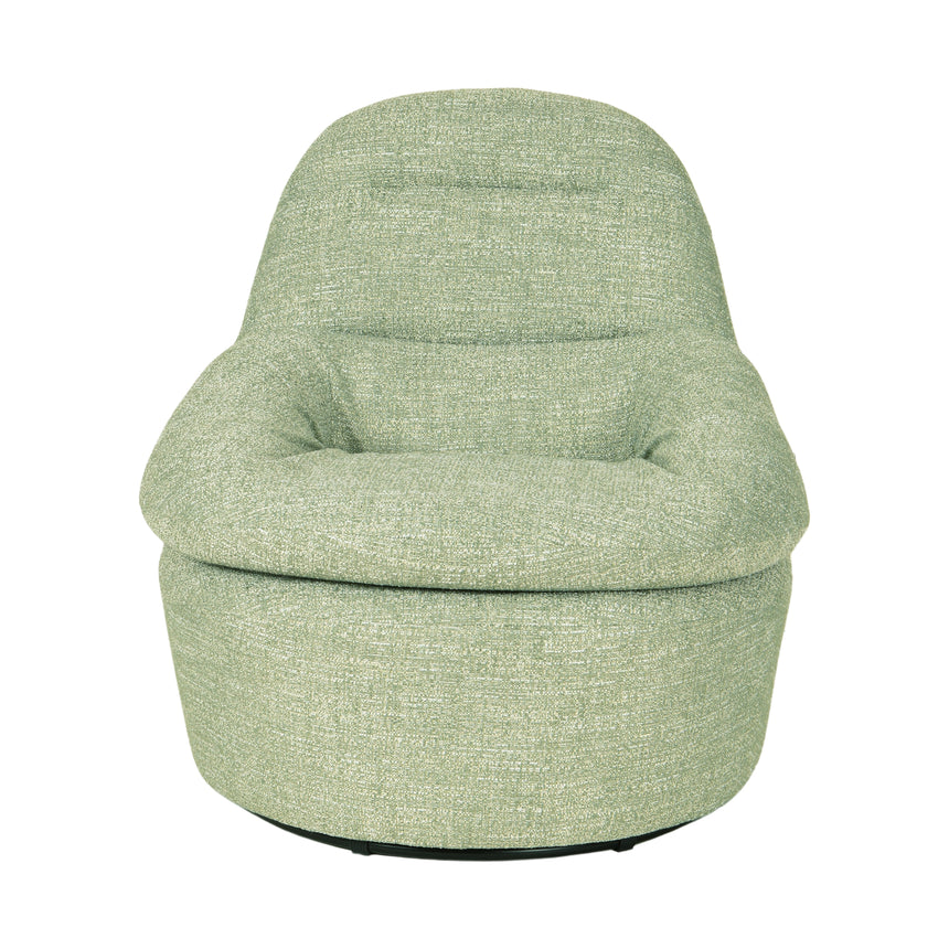 Swivel Lounge Chair - Mint Green - View 2