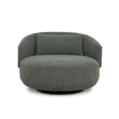 Swivel Armchair | Moss Green | Myka Home