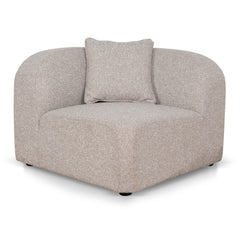 Corner Option For 4 Seater Sofa | Hazel Beige | Myka Home