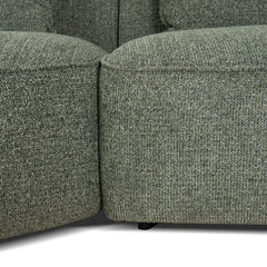 CLC10374-KJ Left Chaise Sofa - Coral Dark Green