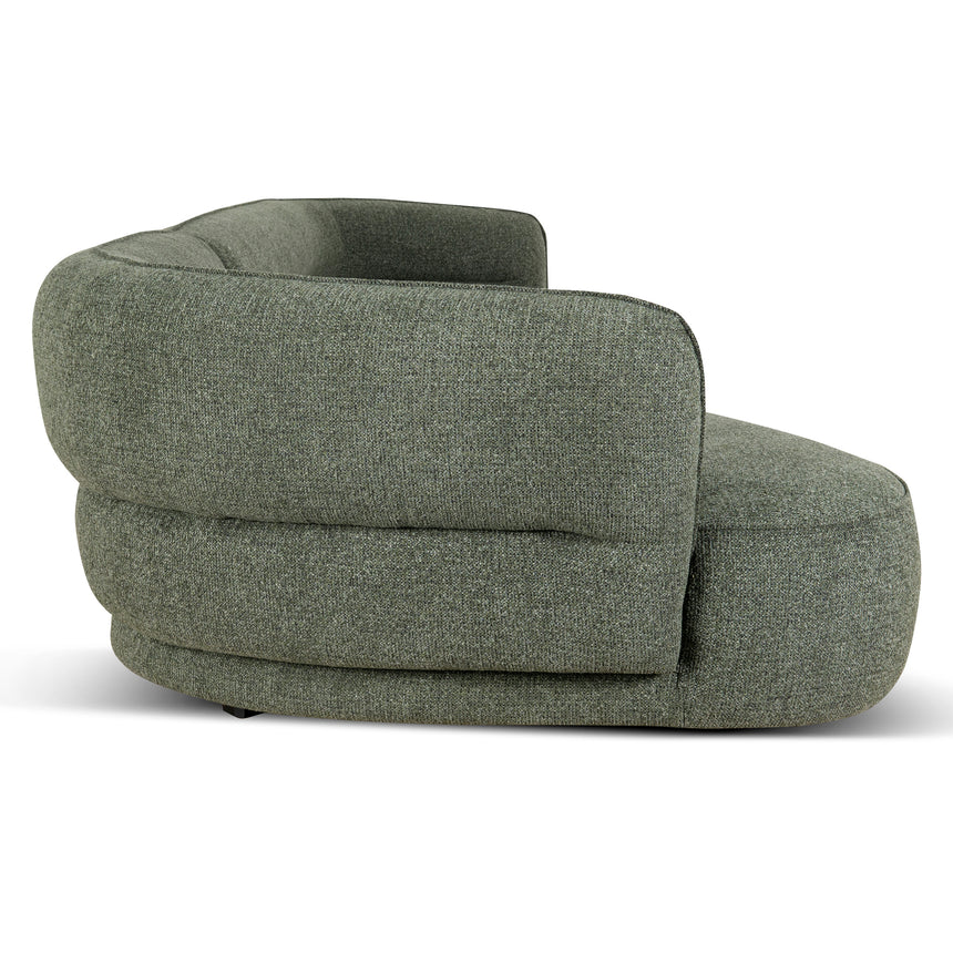 Left Chaise Sofa - Coral Dark Green - View 7