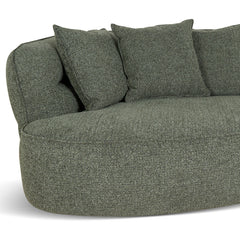 CLC10374-KJ Left Chaise Sofa - Coral Dark Green