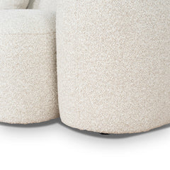 CLC10386-AE 3 Seater Left Chaise Sofa - Oatmeal Beige