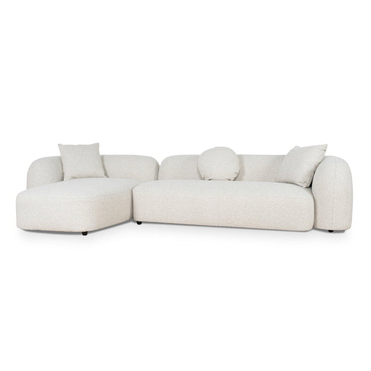 CLC10386-AE 3 Seater Left Chaise Sofa - Oatmeal Beige