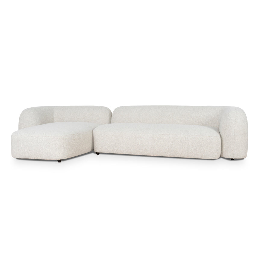 3 Seater Left Chaise Sofa - Oatmeal Beige - View 4