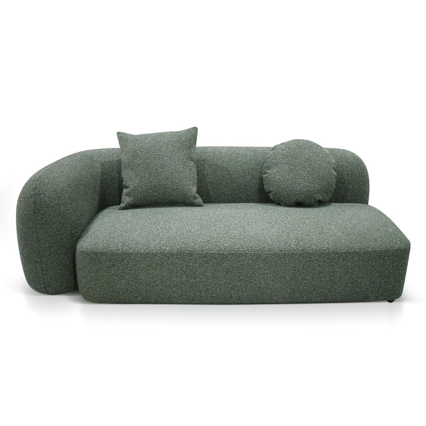 3 Seater Right Chaise Sofa - Amazon Green - View 6