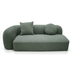 CLC10387-AE 3 Seater Right Chaise Sofa - Amazon Green