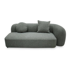 CLC10388-AE 3 Seater Left Chaise Sofa - Amazon Green