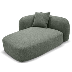 CLC10388-AE 3 Seater Left Chaise Sofa - Amazon Green