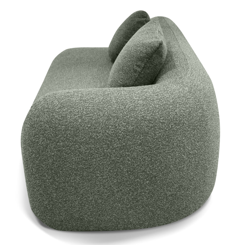 3 Seater Left Chaise Sofa - Amazon Green - View 10