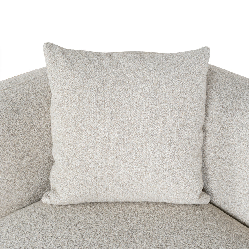 4 Seater Sofa - Oatmeal Beige - View 15