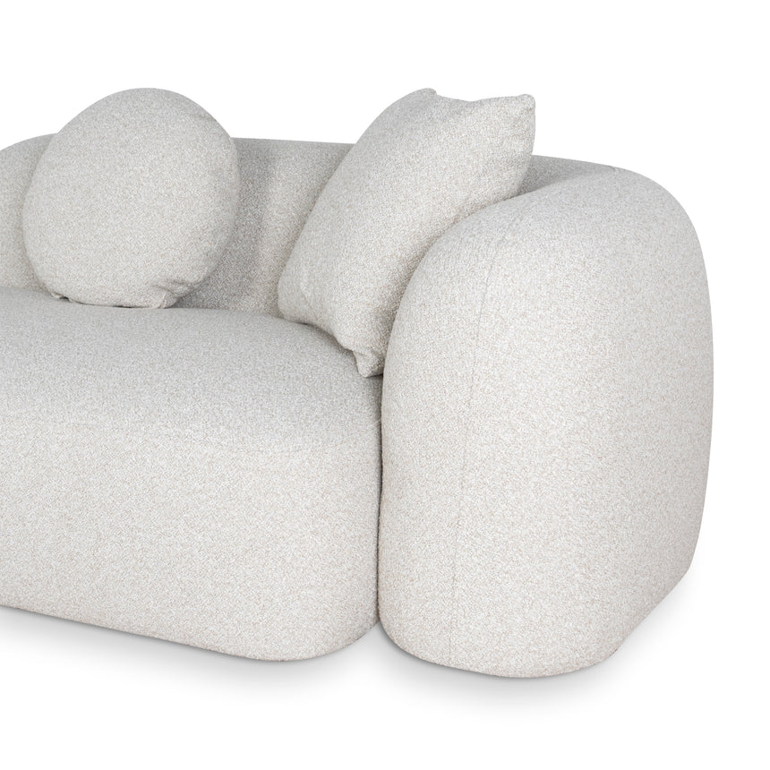 4 Seater Sofa - Oatmeal Beige - View 7