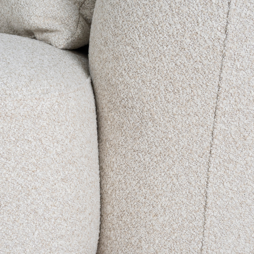 4 Seater Sofa - Oatmeal Beige - View 9