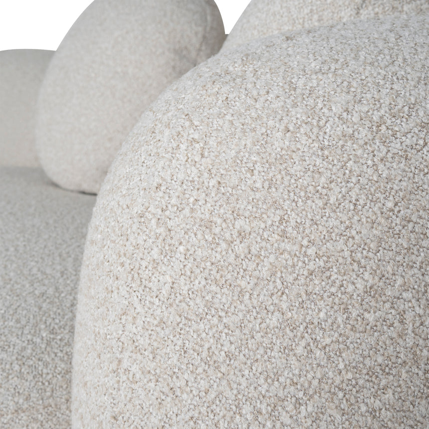 4 Seater Sofa - Oatmeal Beige - View 11