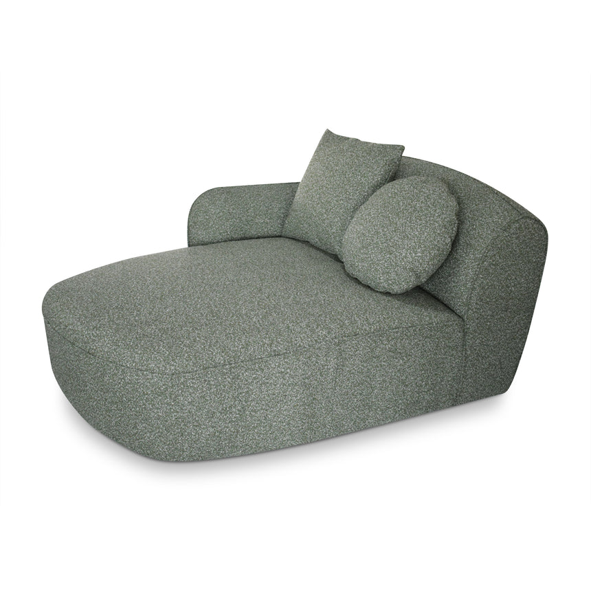 3 Seater Left Chaise Sofa - Amazon Green - View 8