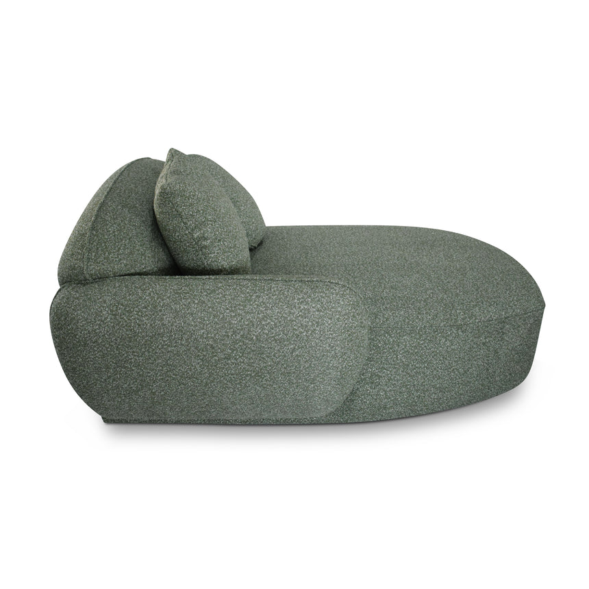 3 Seater Left Chaise Sofa - Amazon Green - View 10