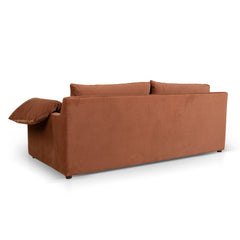 3 Seater Sofa | Burnt Brown | Myka Home